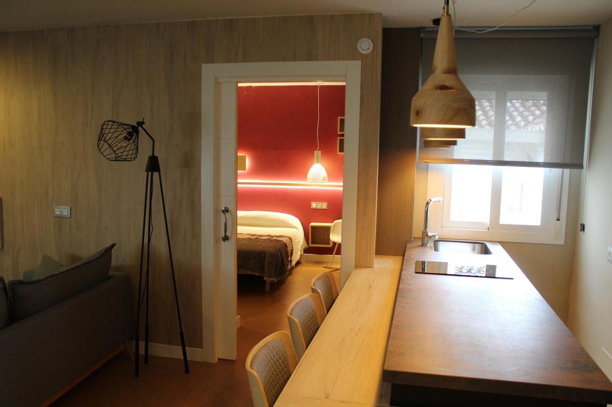 Apartamentos Gibralfaro Centro Малага Стая снимка