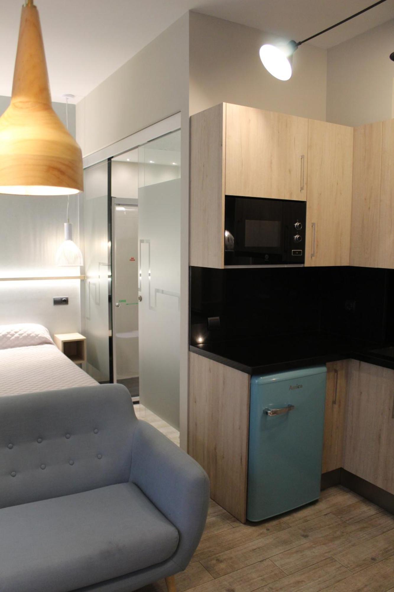 Apartamentos Gibralfaro Centro Малага Стая снимка